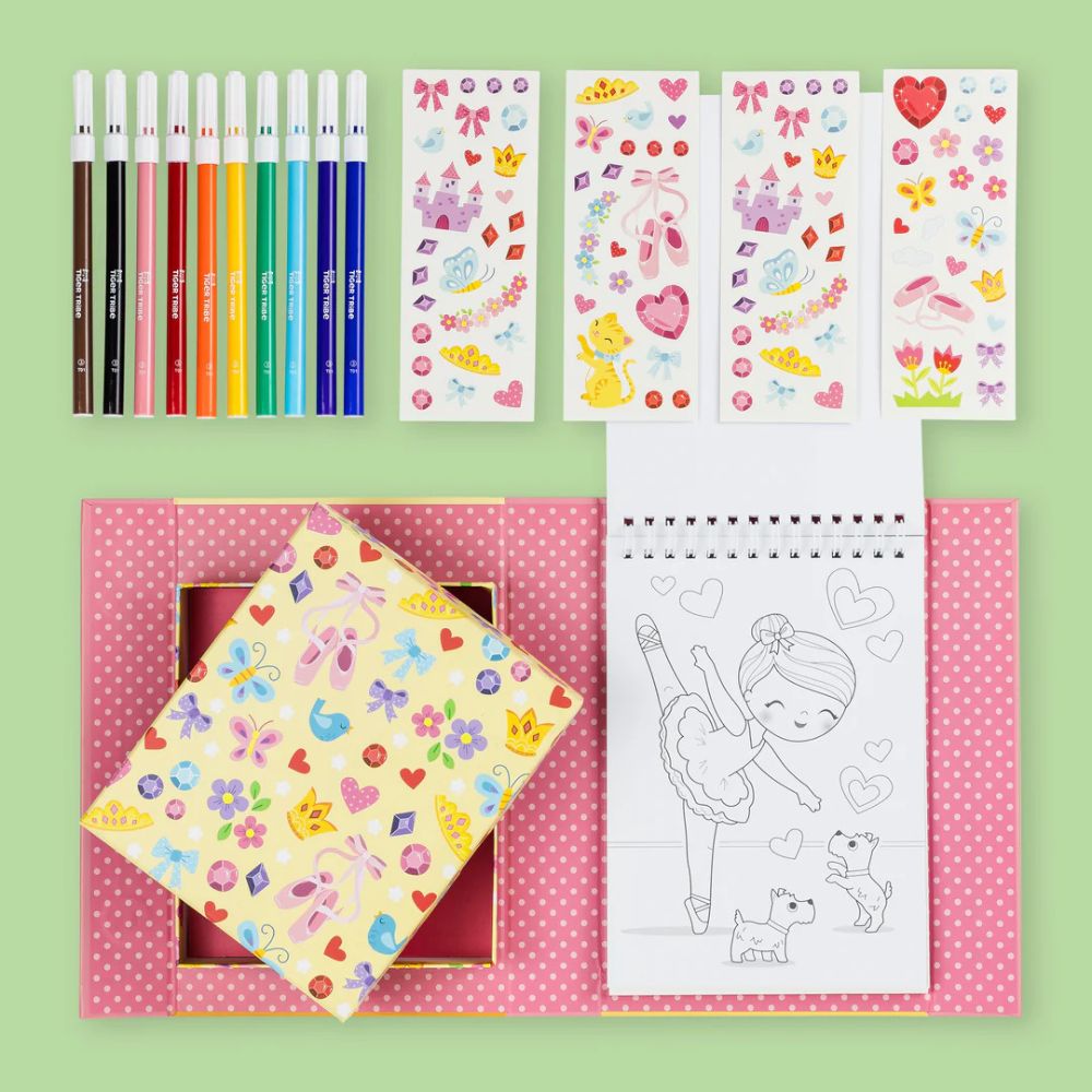 Colouring Set- Ballet