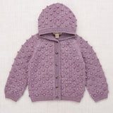 Misha & Puff Hooded Popcorn Cardigan P