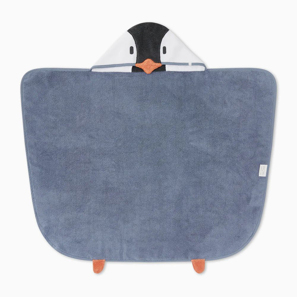 Mori Penguin Hooded Kids Bath Towel