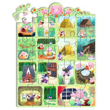 Djeco Story Puzzle- The Three Little Pigs, 35pcs