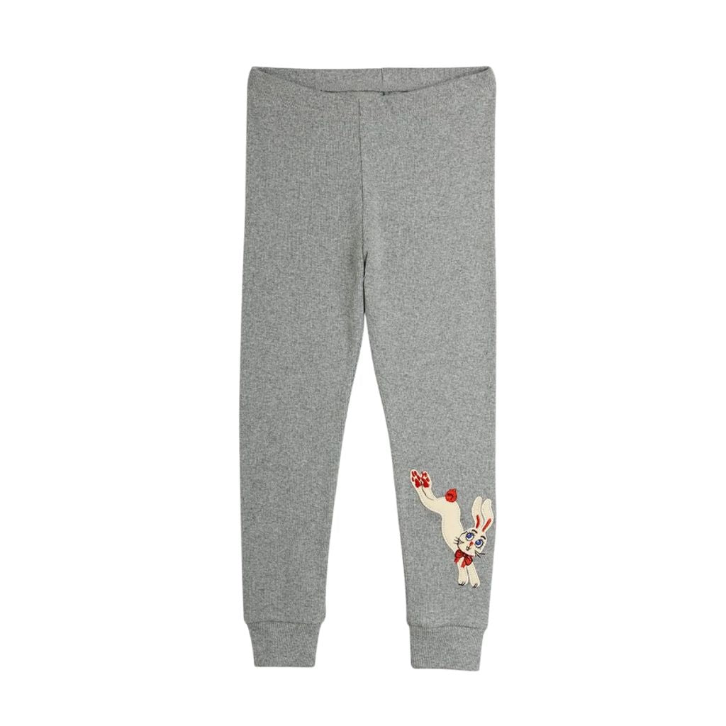 Mini Rodini Rabbit Application Leggings