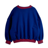 Mini Rodini Striped rib Earth emb sweatshirt
