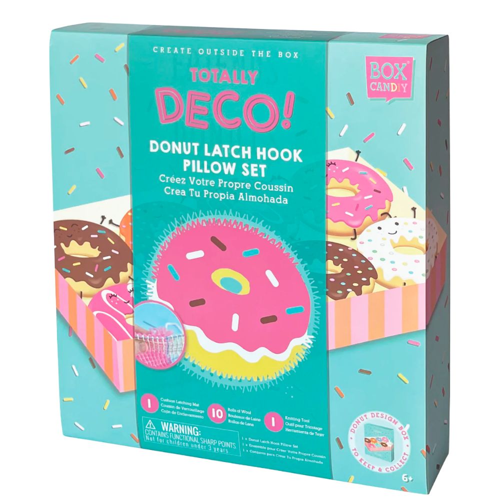 Box Candiy -  Totally Deco - Donut Pillow Art Set