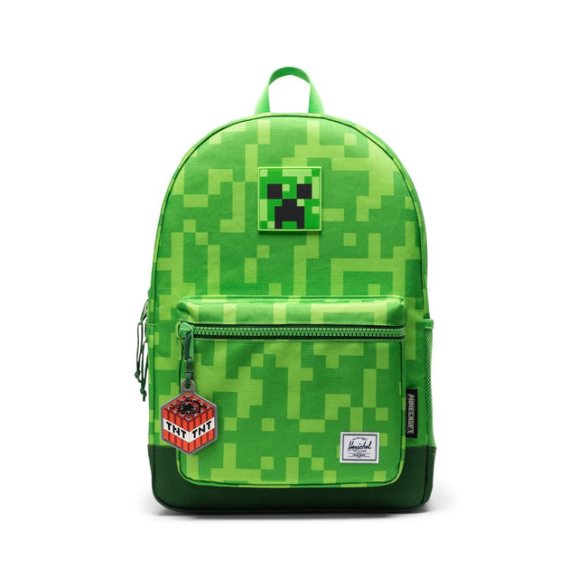Minecraft Herschel Heritage Youth Backpack Creeper