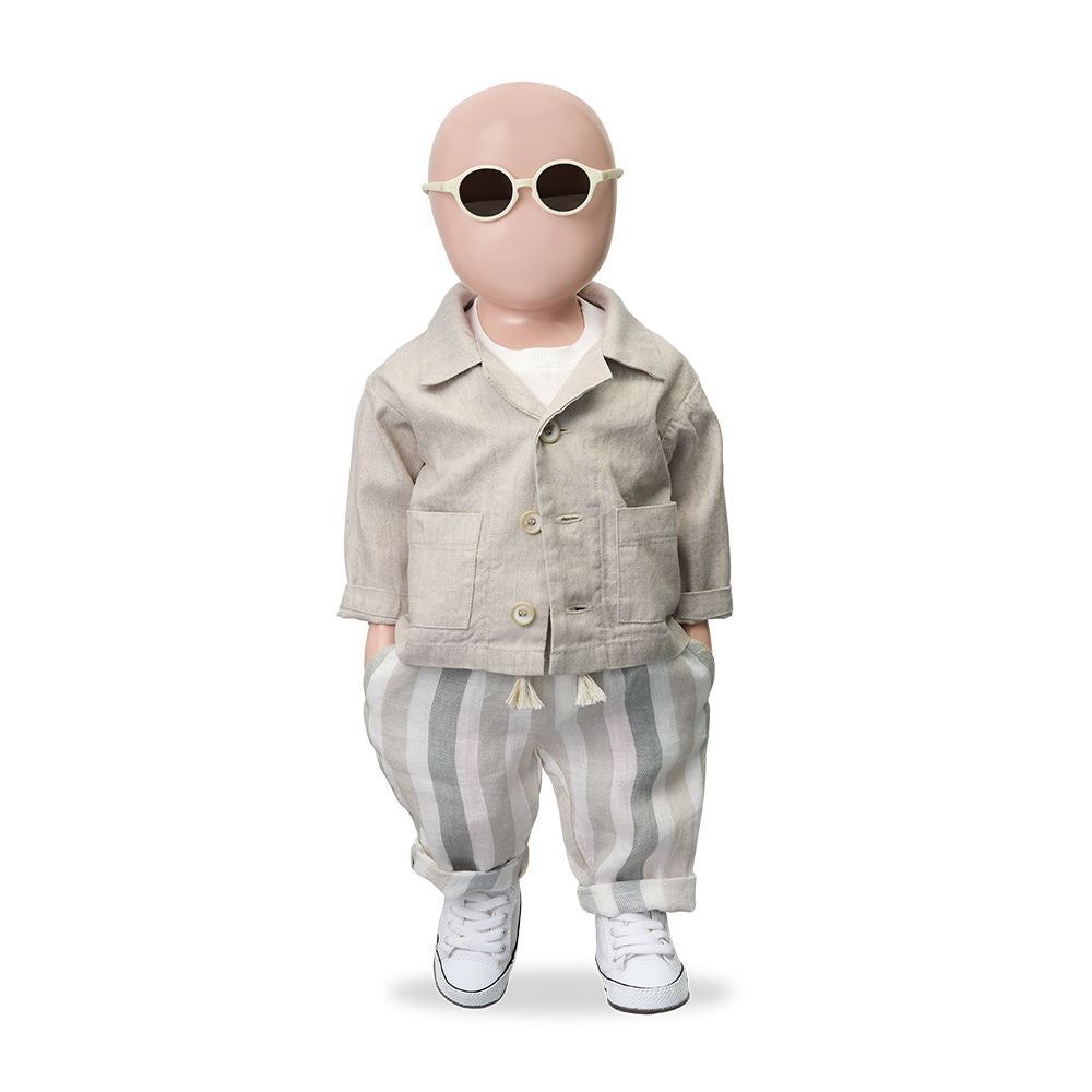 1 + in the Family REGENCOS Striped Linen Pant