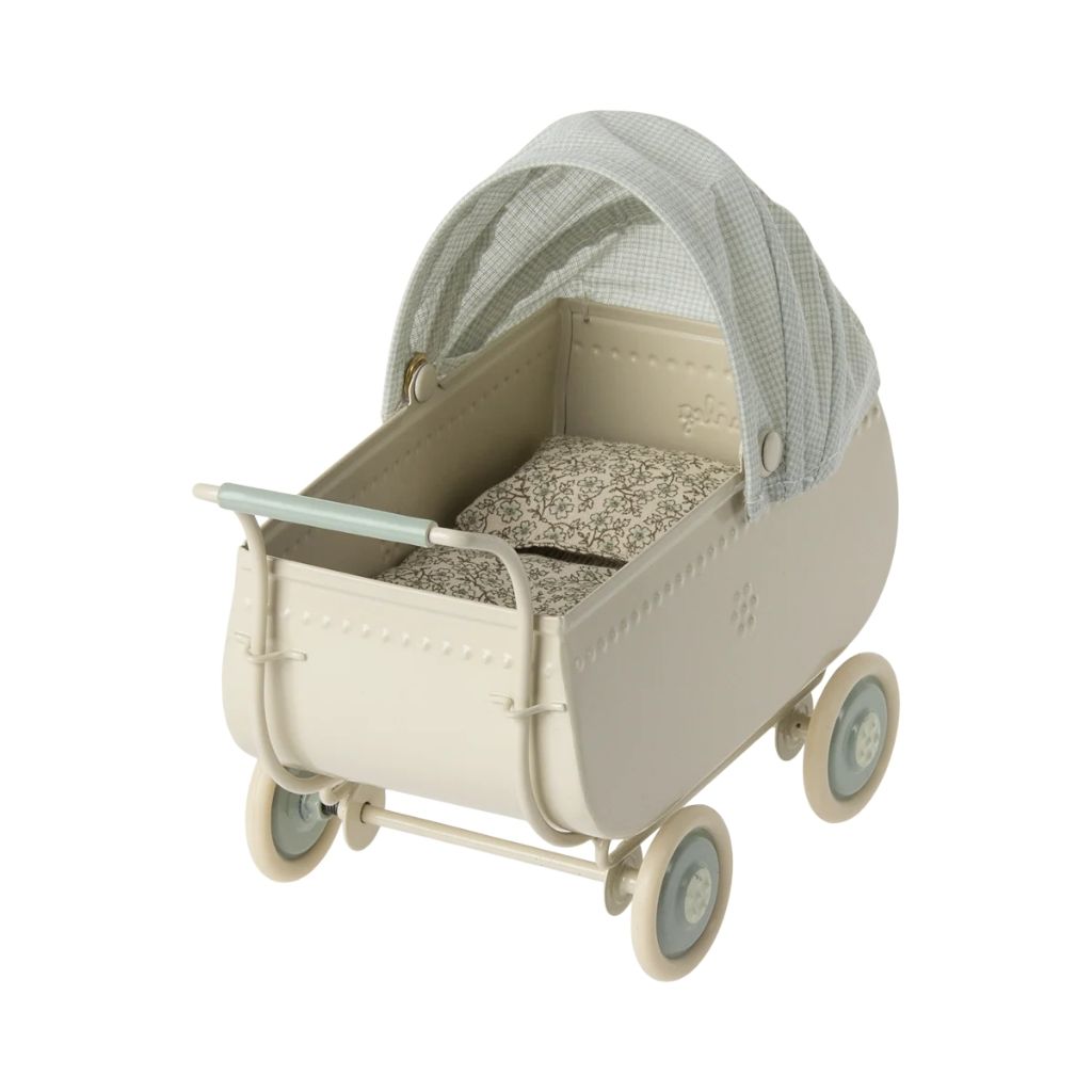 Maileg Pram Micro - Blue