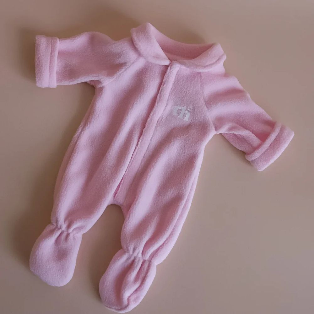 Tiny Harlow Footed Sleeper- Light Pink (for Gordis 34cm)