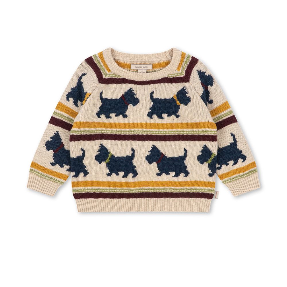 Konges Sløjd Belou Knit Sweater Piccolo Scottie