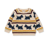 Konges Sløjd Belou Knit Sweater Piccolo Scottie