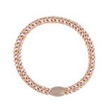 Kknekki Slim Hair Tie Mix Pink Nude Glitter