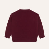 The Campamento Flowers Burgundy Jumper