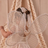 Noralee Alice Bow - Rose Gold Hearts