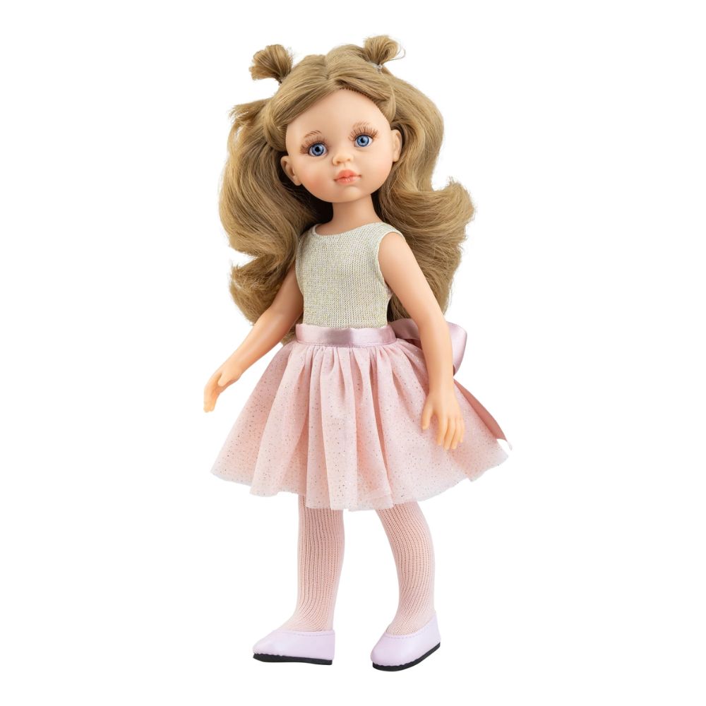 Paola Reina Las Amigas Doll - Carla the Ballerina with Pink Tutu