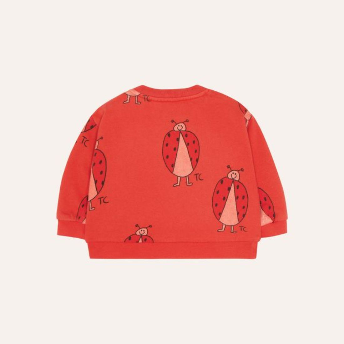 The Campamento Ladybug Allover Baby Sweatshirt