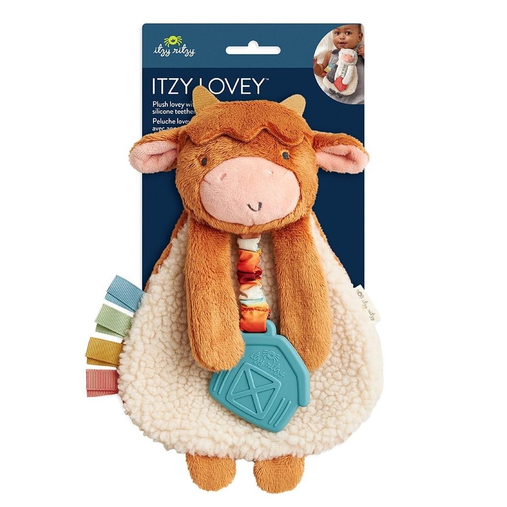 Itzy Friends Highland Cow Lovey Plush