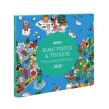 Omy Sticker Poster- Atlas