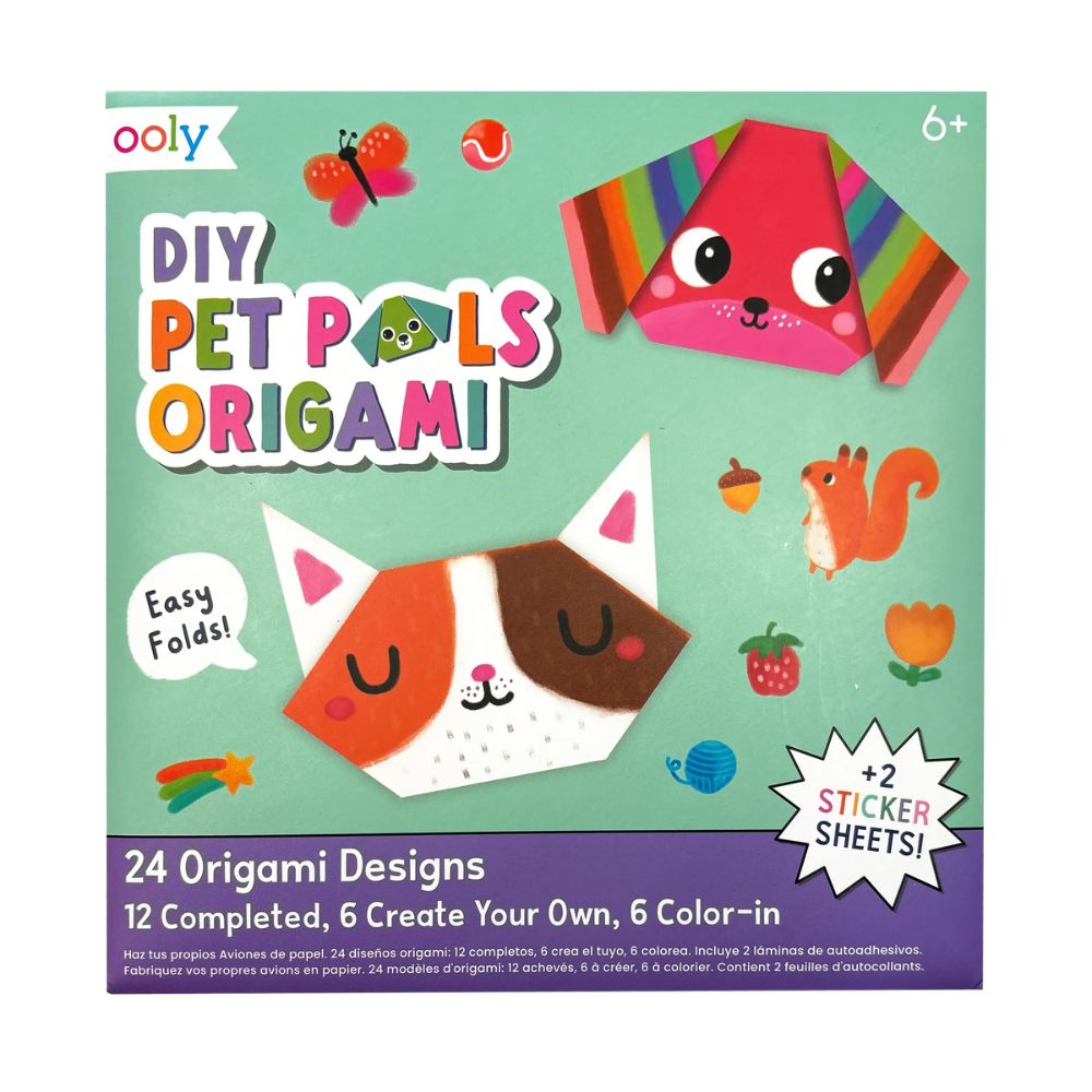 D.I.Y. Pet Pals Origami - Set of 24 Designs NEW
