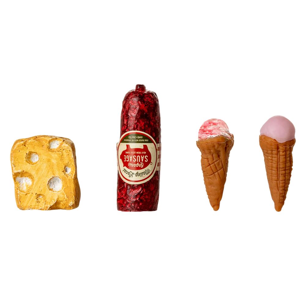 Maileg Fridge, Mouse - Off white
