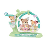 Calico Critters Deer Babies Floral Swing Set