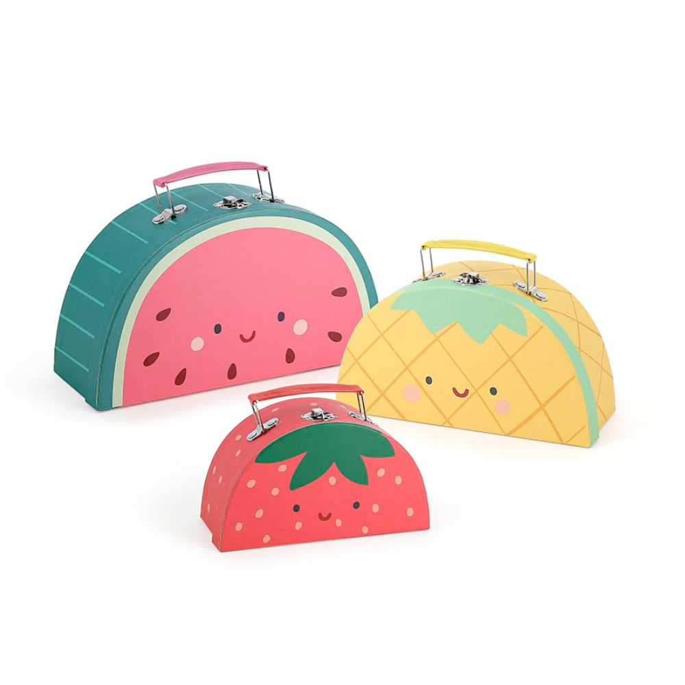 Nesting Suitcases, Set of 3 by Sarah Betz