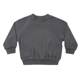 Quincy Mae Pocket Sweatshirt Midnight