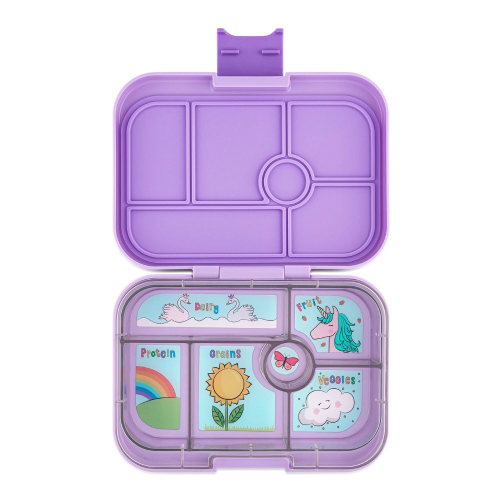 Yumbox Original 6 Compartment - Lavender Unicorn