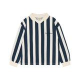 The Campamento Stripes Long Sleeves Kids Polo