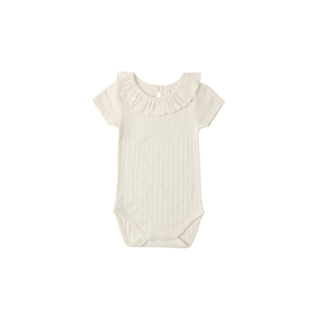 Rylee + Cru Ruffle Collar Bodysuit I