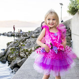 Fairy Blooms Deluxe Dress with Wings, 5-6
