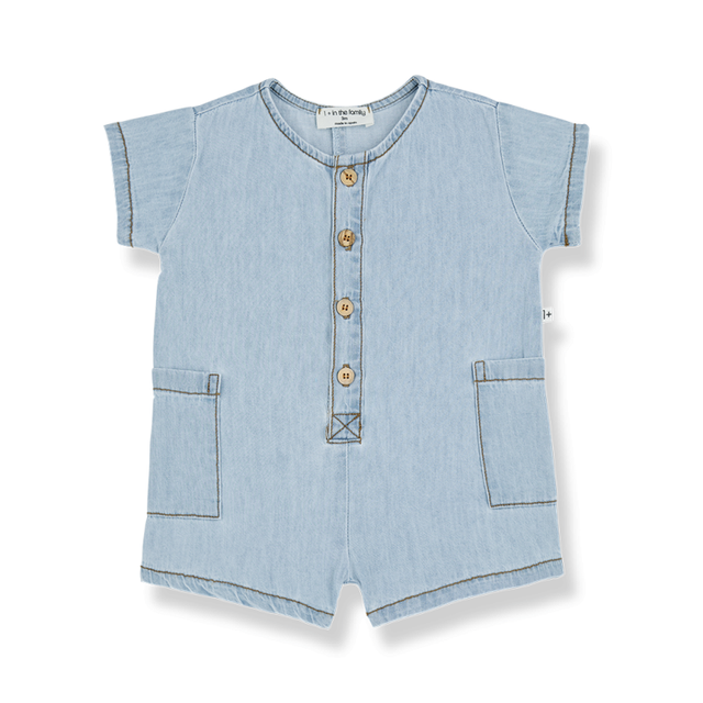 1 + in the family SERENA Denim Jumpsuit