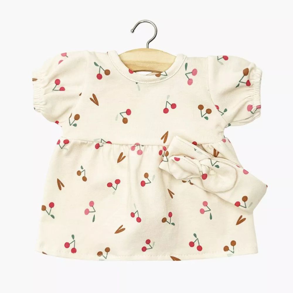 Minikane Clothing for Cuties 36cm- Faustine Cherries Dress and Headband