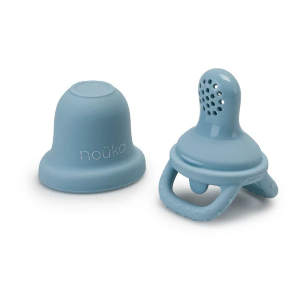 noüka Baby Food Feeder - Lily Blue