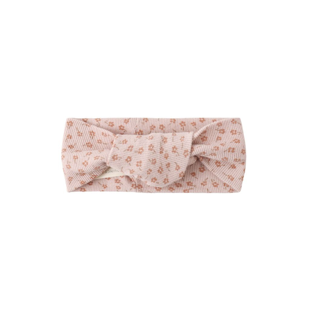 Quincy Mae Knotted Headband Blush