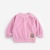 Bobo Choses Baby Bobo Choses Tag Velvet Sweatshirt