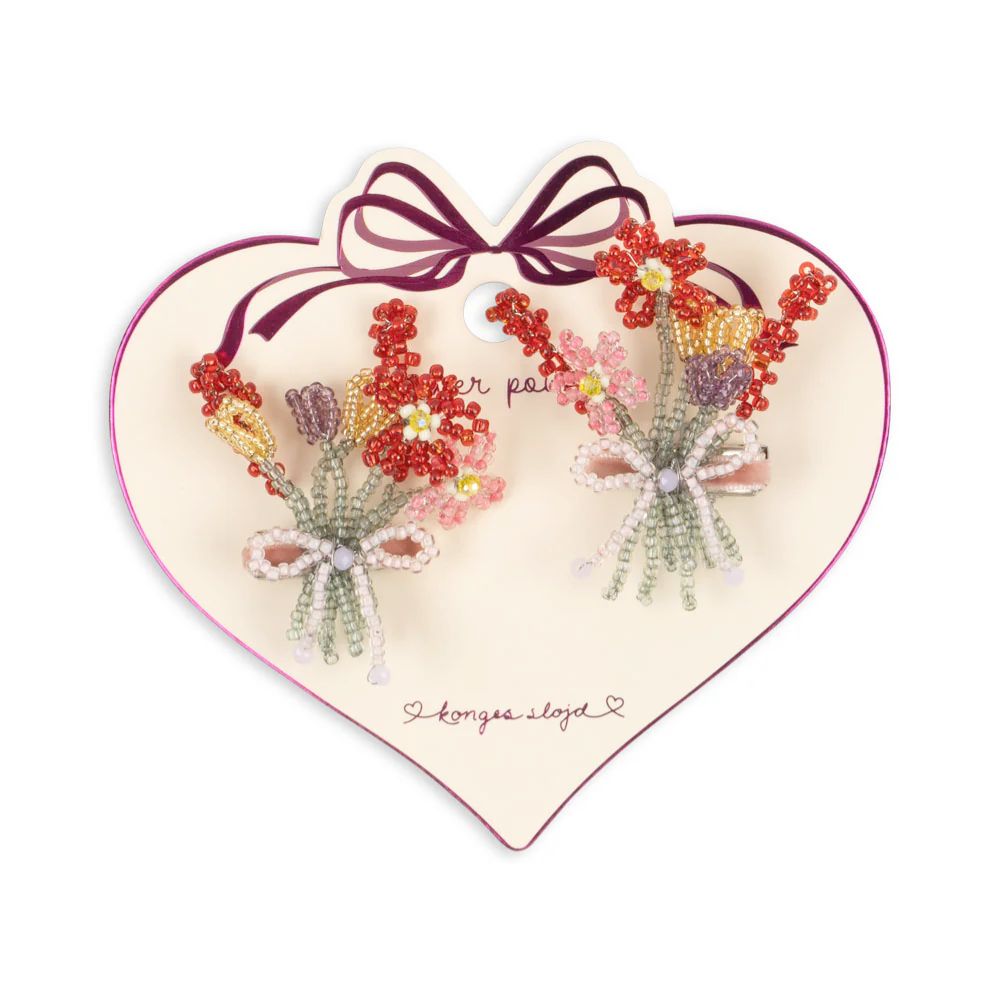 Konges Sløjd 2 Pack Pearly Flower Hair Clip