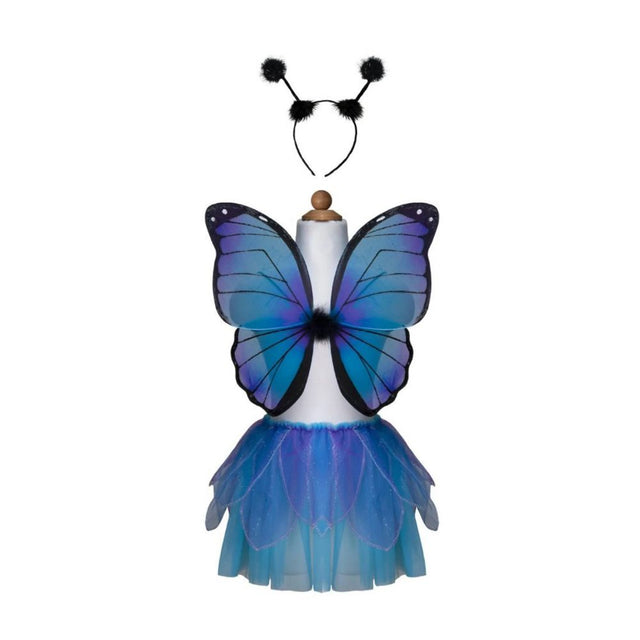Midnight Butterfly Tutu With Wings & HB, Size 4-6