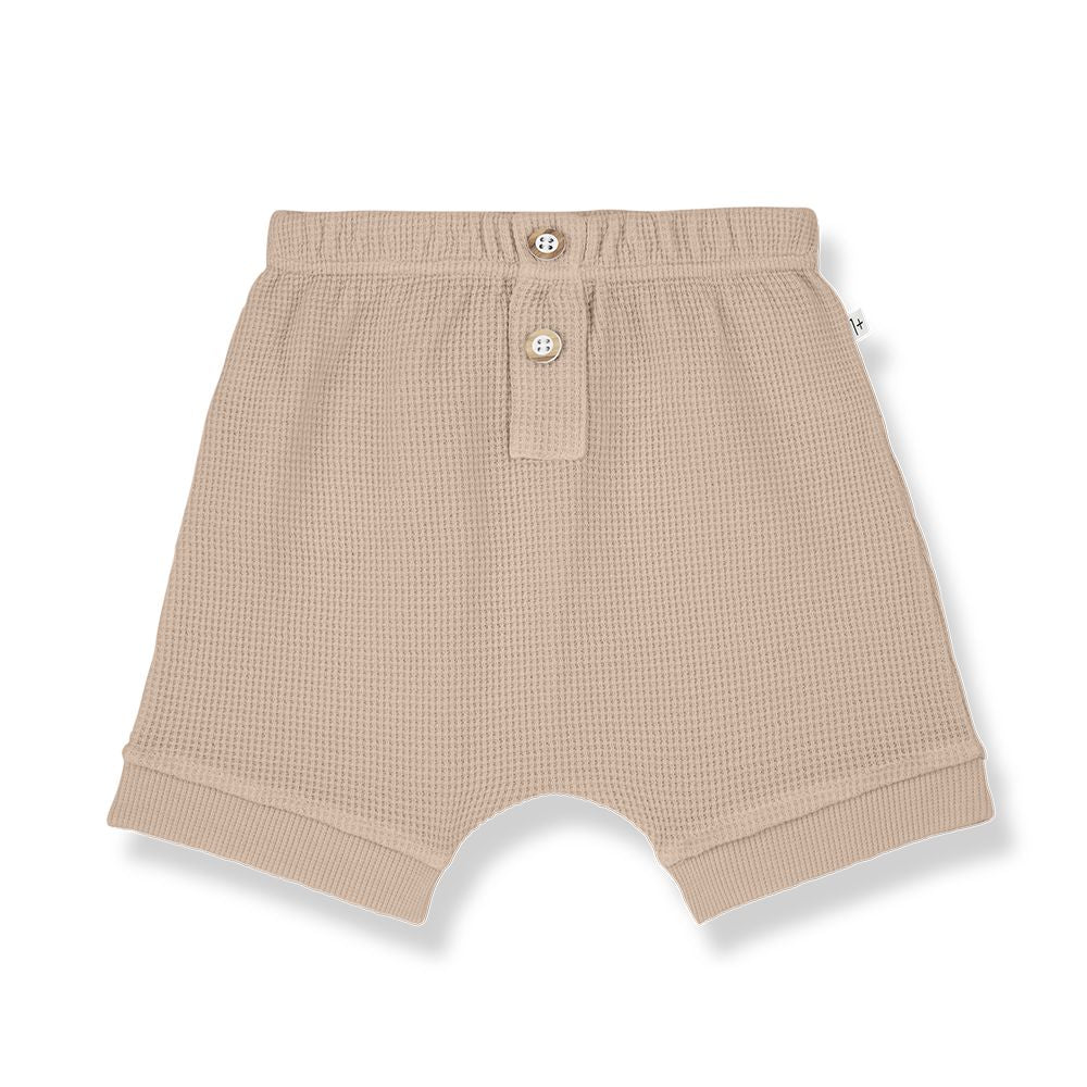 1 + in the Family Newborn SIME Waffle Jersey Short T