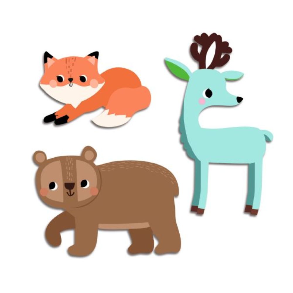Djeco Stickers- Forest Animals