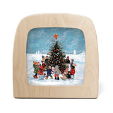 Silhouette Only - Gwen's Illustrations - Snowy Decorations Silhouette