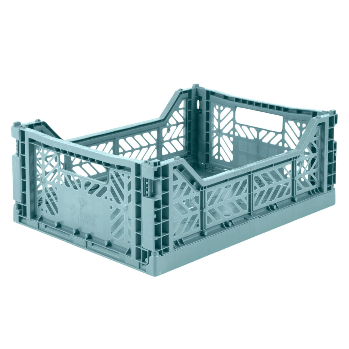 Foldable Crates Medium- Teal