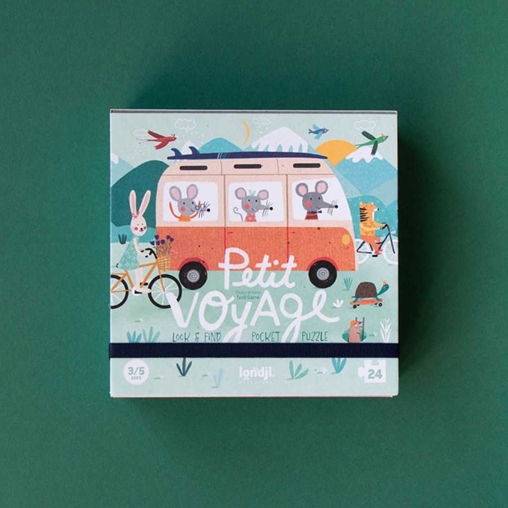 Londji Pocket Puzzle - Petit Voyage Look & Find Puzzle