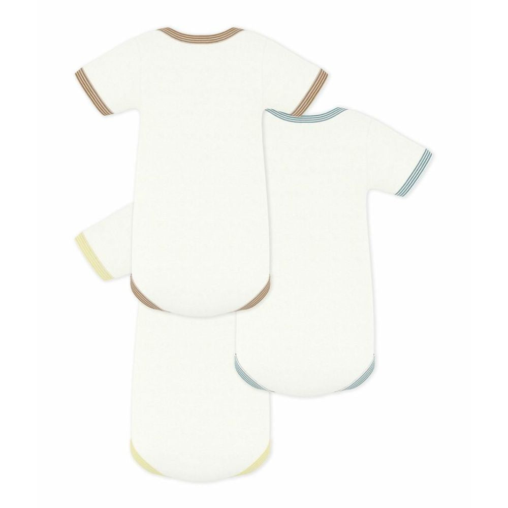 Petit Bateau SS Bodies 3pcs