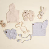 Quincy Mae Bunny Knit Booties