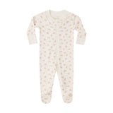 Quincy Mae Zip LS Sleeper Footie Flower Field