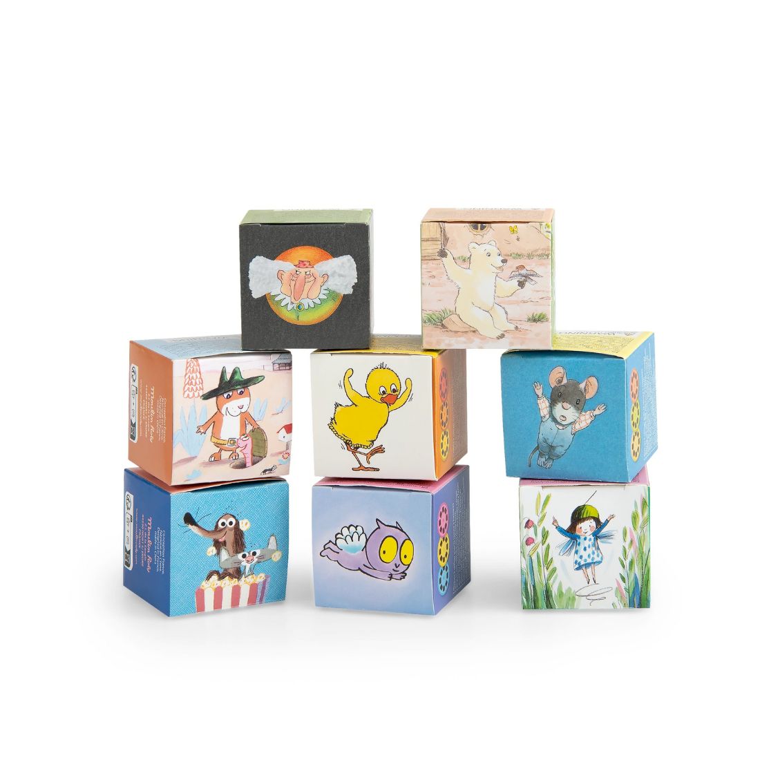 Moulin Roty Lecole des loisirs: Box of 3 Storybook Discs (24 assorted)