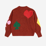 Bobo Choses Bobo Joker Jacquard turtleneck Jumper