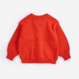 Bobo Choses Baby Pixel Daisy cardigan