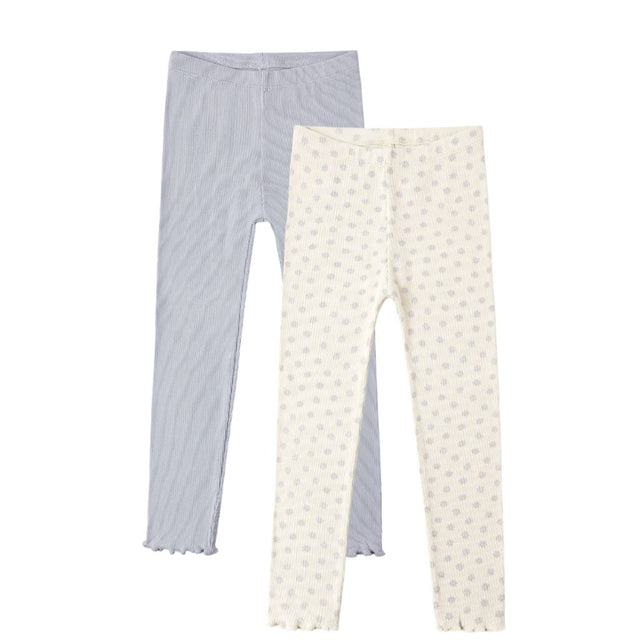 Rylee + Cru Ribbed Legging Set Nat/Per
