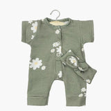 Minikane Babies Collection 28cm- Lili Jumpsuit with Marguerites Headband