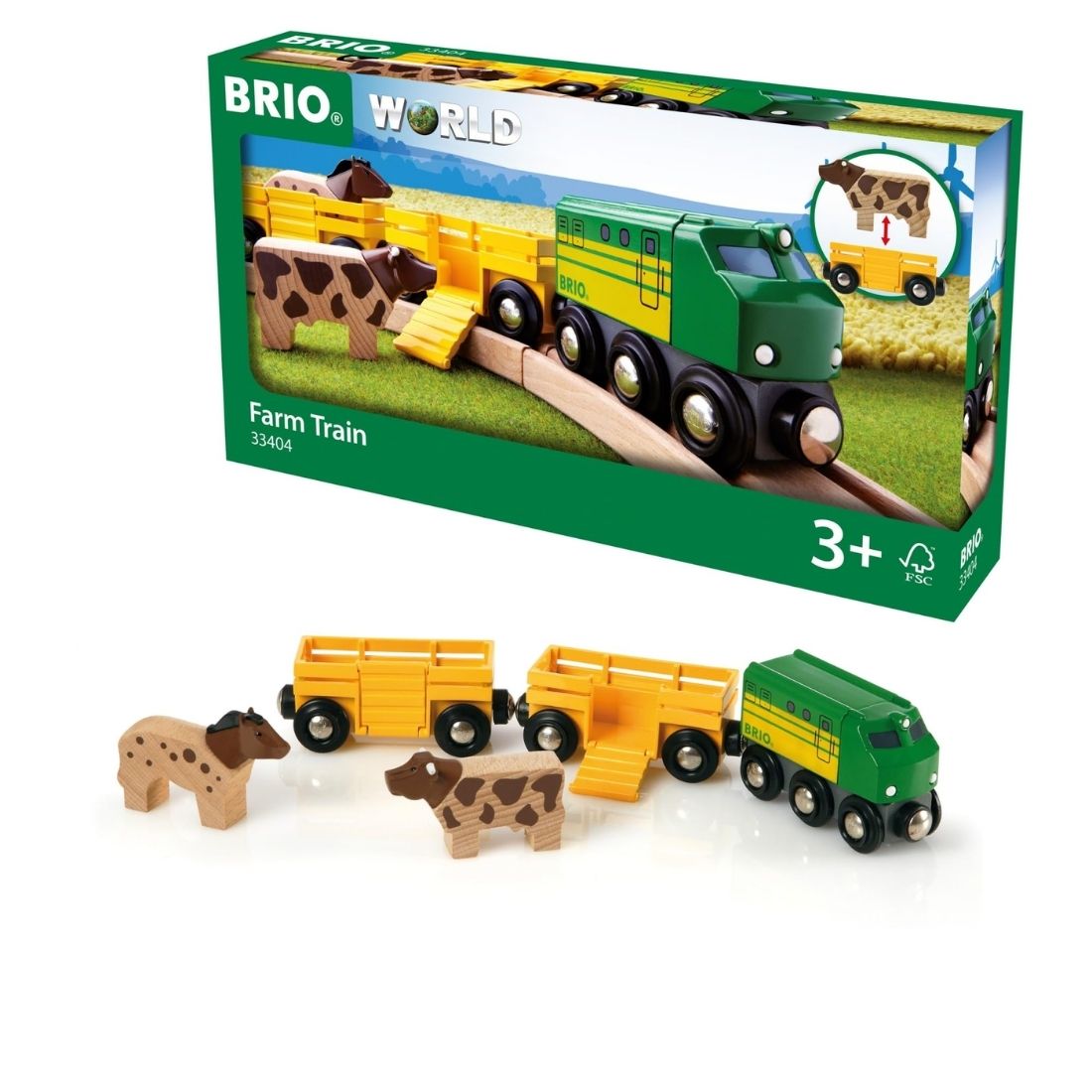 Brio Farm Train